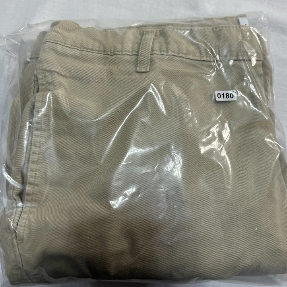Saddlebred Chino‎ Khaki Shorts Beige Men's 36W Inseam 9